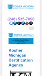 Mobile Screenshot of koshermichigan.com